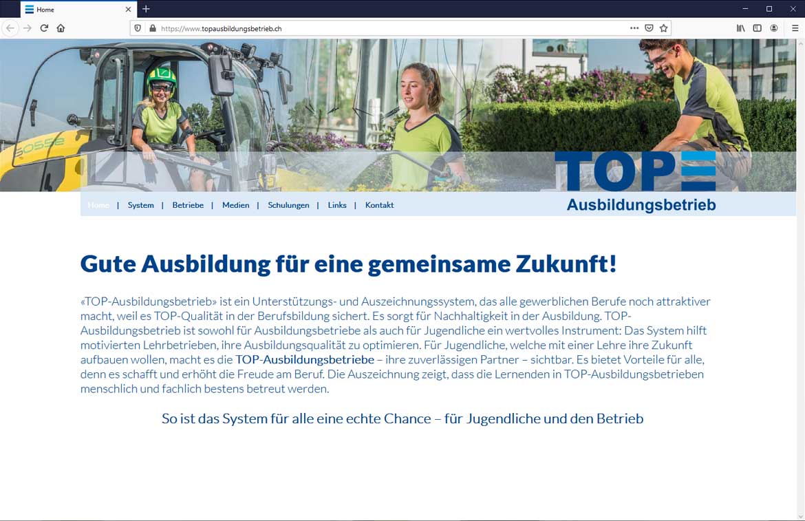 TOP-Ausbildungsbetrieb